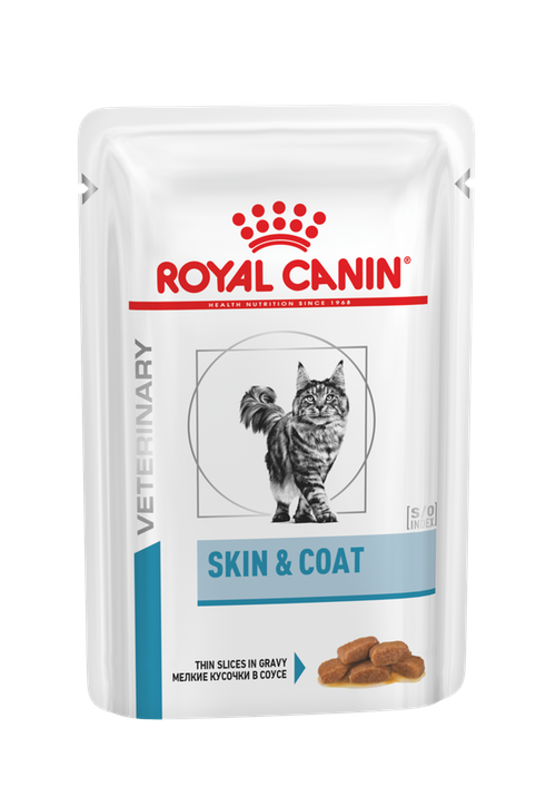 Ветеринарный влажный корм для котов Royal Canin Skin & Coat Cat Pouches 85 г * 12 шт(упаковка) (4092001up)
Ветеринарный влажный корм для котов Royal Canin Skin & Coat Cat Pouches 85 г * 12 шт(упаковка) (4092001up)