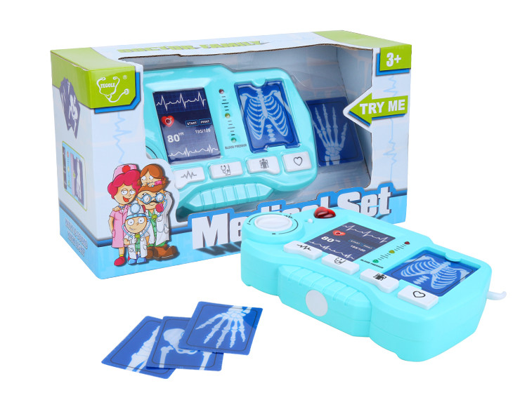 Игровой набор для доктора Tegole Медицинский, рентген, кардио, свет, звук (D1511A) (6910010015113)
Игровой набор для доктора Tegole Медицинский, рентген, кардио, свет, звук (D1511A) (6910010015113)