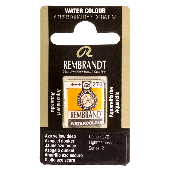 Краска акварельная Rembrandt (270) AZO Желтый темный кювета Royal Talens (05862701)
Краска акварельная Rembrandt (270) AZO Желтый темный кювета Royal Talens (05862701)