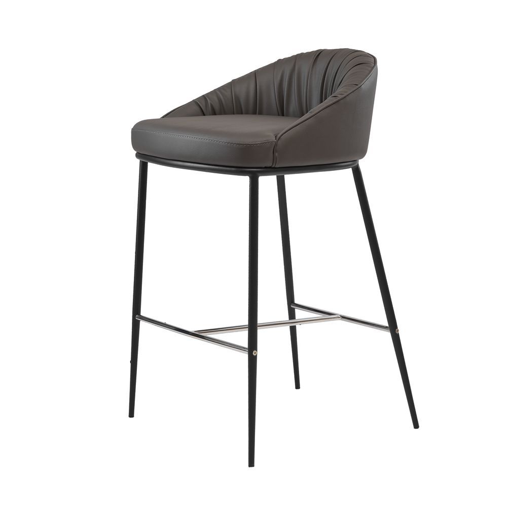 Барный стул для кухни, ресторана, кафе, бара Sheldon металл черный/экокожа серый графит цвет Concepto
Барный стул для кухни, ресторана, кафе, бара Sheldon металл черный/экокожа серый графит цвет Concepto