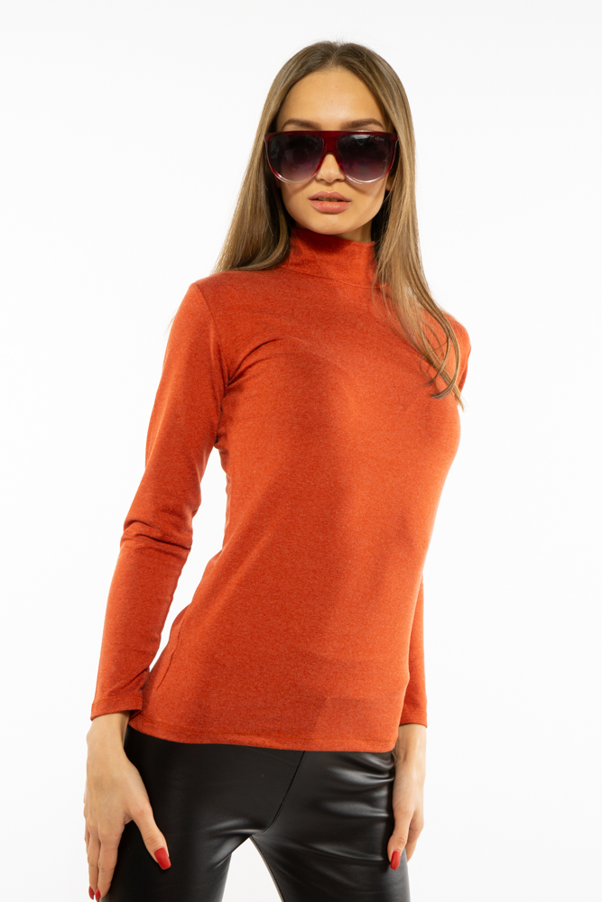 Гольф женский однотонный Time of Style 620F001 - Оранжево-коричневый, Гольф женский однотонный Time of Style 620F001 XS-S Оранжево-коричневый
Гольф женский однотонный Time of Style 620F001 - Оранжево-коричневый, Гольф женский однотонный Time of Style 620F001 XS-S Оранжево-коричневый