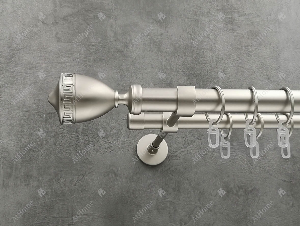 Карниз Quadrum Афина 240 см двойной модерн Сатин 25/19 мм гладкая (кольца с крючками)
Карниз Quadrum Афина 240 см двойной модерн Сатин 25/19 мм гладкая (кольца с крючками)