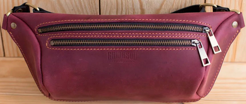 Сумка-бананка Gridasov Leathercraft Scout поясная из натуральной кожи марсала (BG-002-MR)
Сумка-бананка Gridasov Leathercraft Scout поясная из натуральной кожи марсала (BG-002-MR)