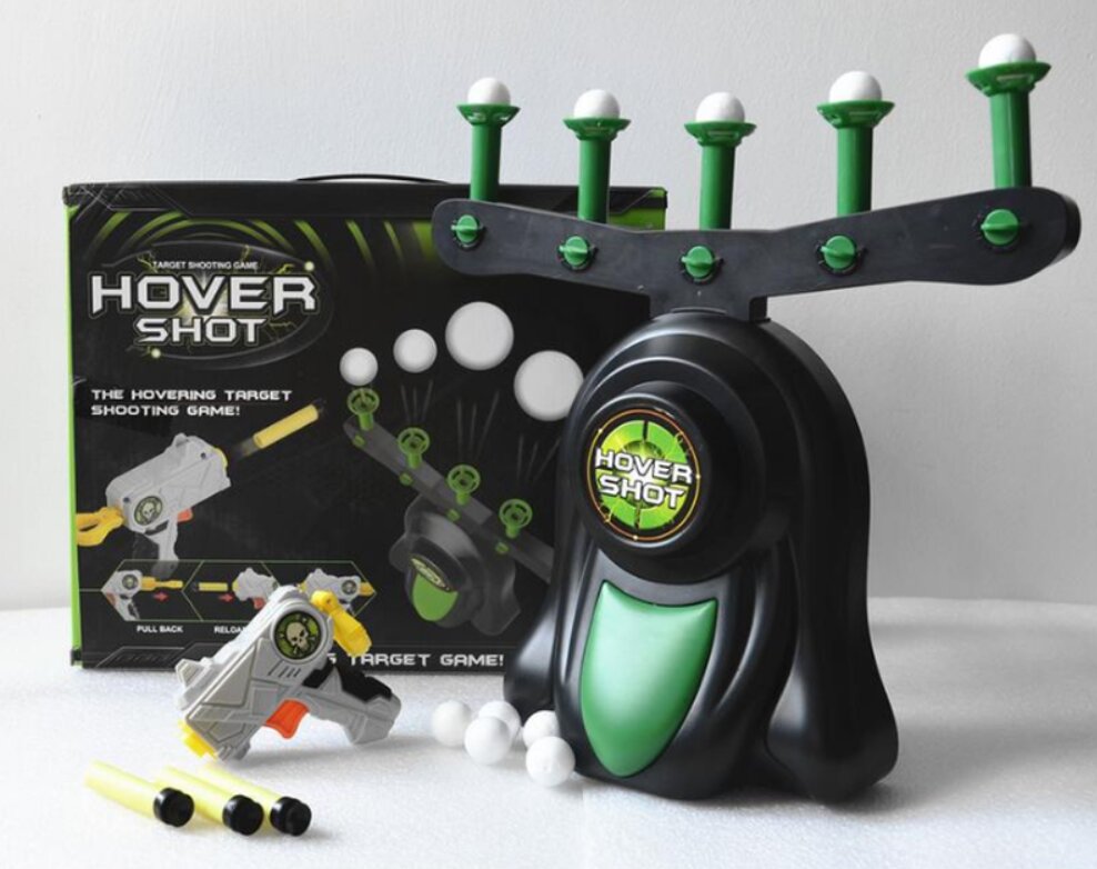 Воздушный тир, Детская игра пистолет с дротиками и летающие мишени Hover Shot Ave
Воздушный тир, Детская игра пистолет с дротиками и летающие мишени Hover Shot Ave