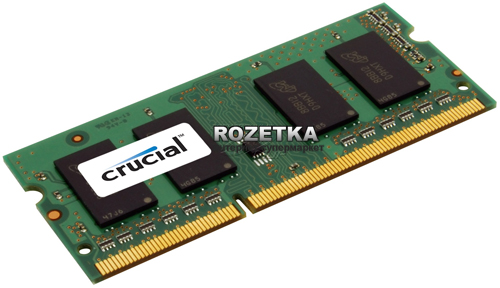 Оперативная память Crucial Micron SODIMM DDR3L-1600 4096MB PC3-12800 (CT51264BF160B)
Оперативная память Crucial Micron SODIMM DDR3L-1600 4096MB PC3-12800 (CT51264BF160B)