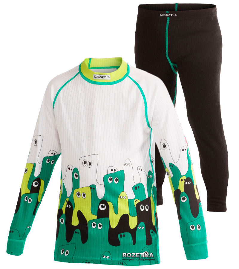 Комплект детского термобелья Craft Active Multi 2-Pack Colourblocking Junior 1901662-134/140-9656 Black/Alp Green Print
Комплект детского термобелья Craft Active Multi 2-Pack Colourblocking Junior 1901662-134/140-9656 Black/Alp Green Print