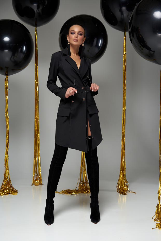 Женское JADONE FASHION платье из костюмной ткани в виде пиджака Алекса без ремня цвет черный (Платье Алекса без ремня черный, Женское JADONE FASHION платье из костюмной ткани в виде пиджака Алекса без ремня цвет черный M (Платье Алекса без ремня черный)
Женское JADONE FASHION платье из костюмной ткани в виде пиджака Алекса без ремня цвет черный (Платье Алекса без ремня черный, Женское JADONE FASHION платье из костюмной ткани в виде пиджака Алекса без ремня цвет черный M (Платье Алекса без ремня черный)