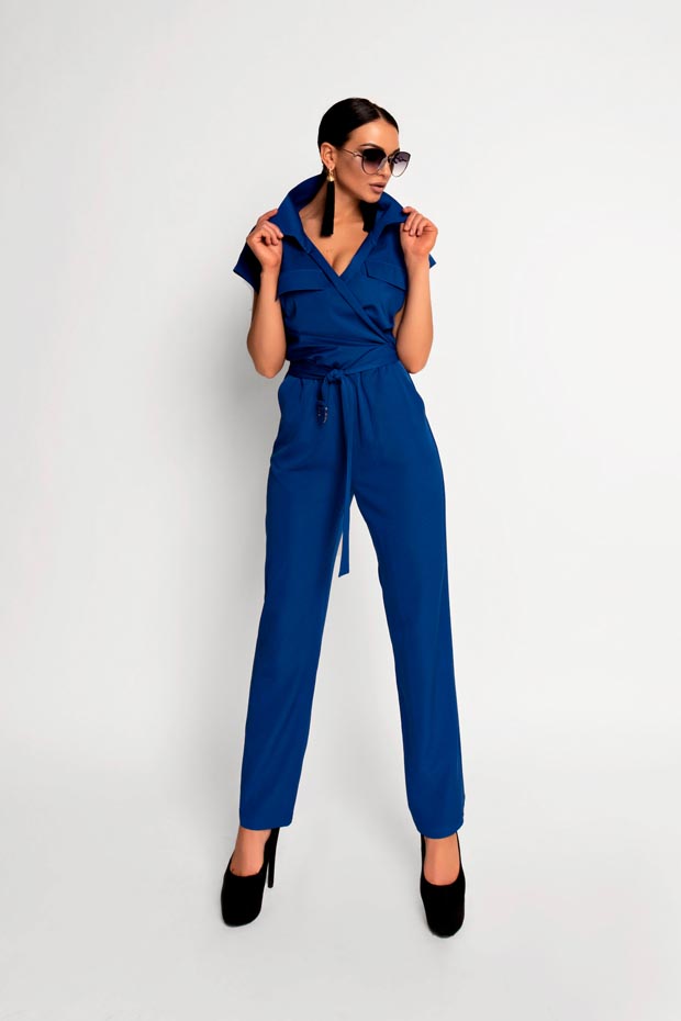 Женский JADONE FASHION комбинезон из костюмной ткани с поясом Оливер цвет электрик S (Комбинезон Оливер электрик)
Женский JADONE FASHION комбинезон из костюмной ткани с поясом Оливер цвет электрик S (Комбинезон Оливер электрик)