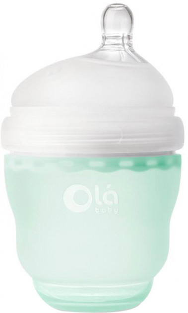 Детская силиконовая антиколиковая бутылочка Olababy GentleBottle Mint Бирюзовый 120 мл (80420)
Детская силиконовая антиколиковая бутылочка Olababy GentleBottle Mint Бирюзовый 120 мл (80420)