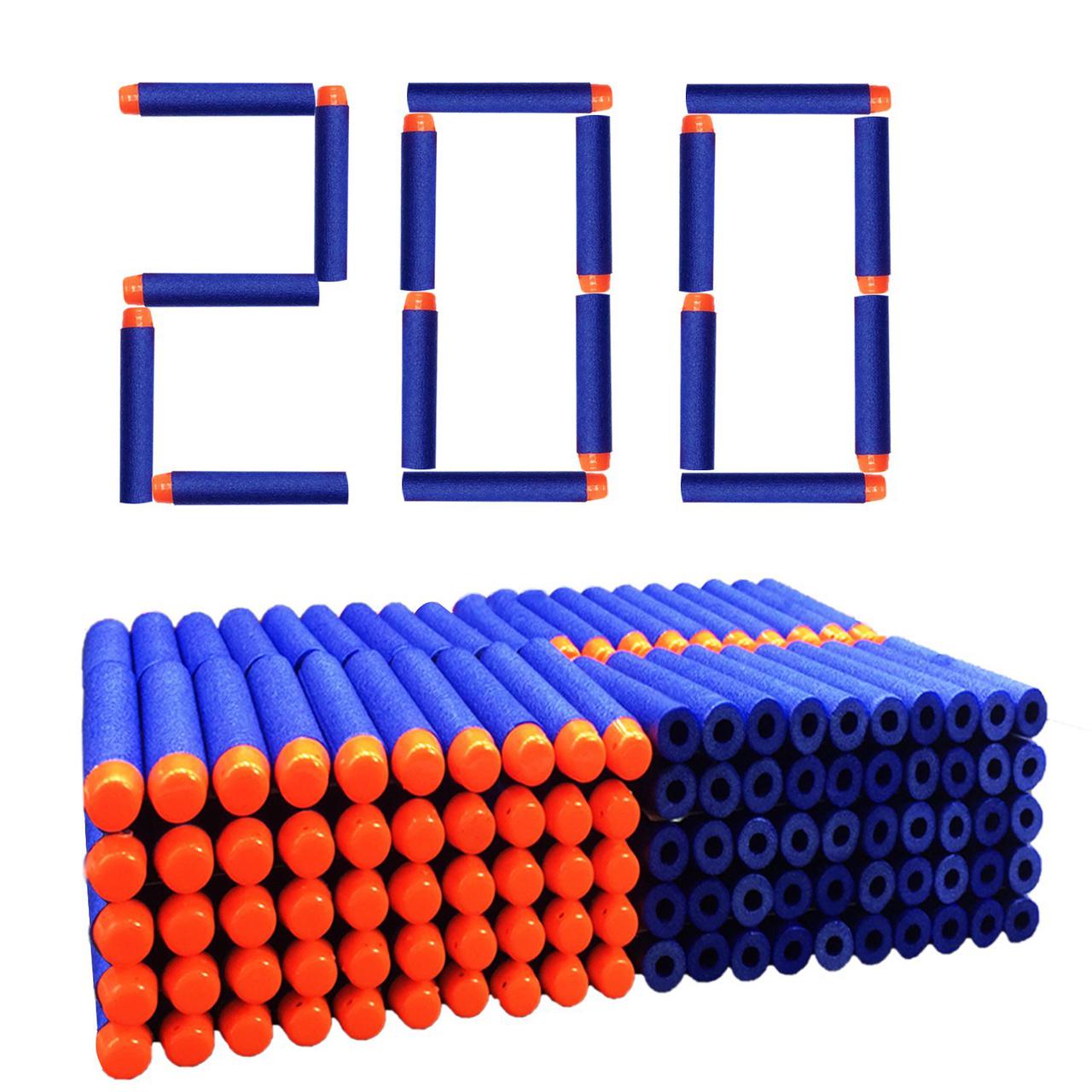 Игровой Набор из 200 мягких стрел (20 комплектов по 10 штук) для игрушечного оружия Нерф - Nerf N-Strike Elite
Игровой Набор из 200 мягких стрел (20 комплектов по 10 штук) для игрушечного оружия Нерф - Nerf N-Strike Elite