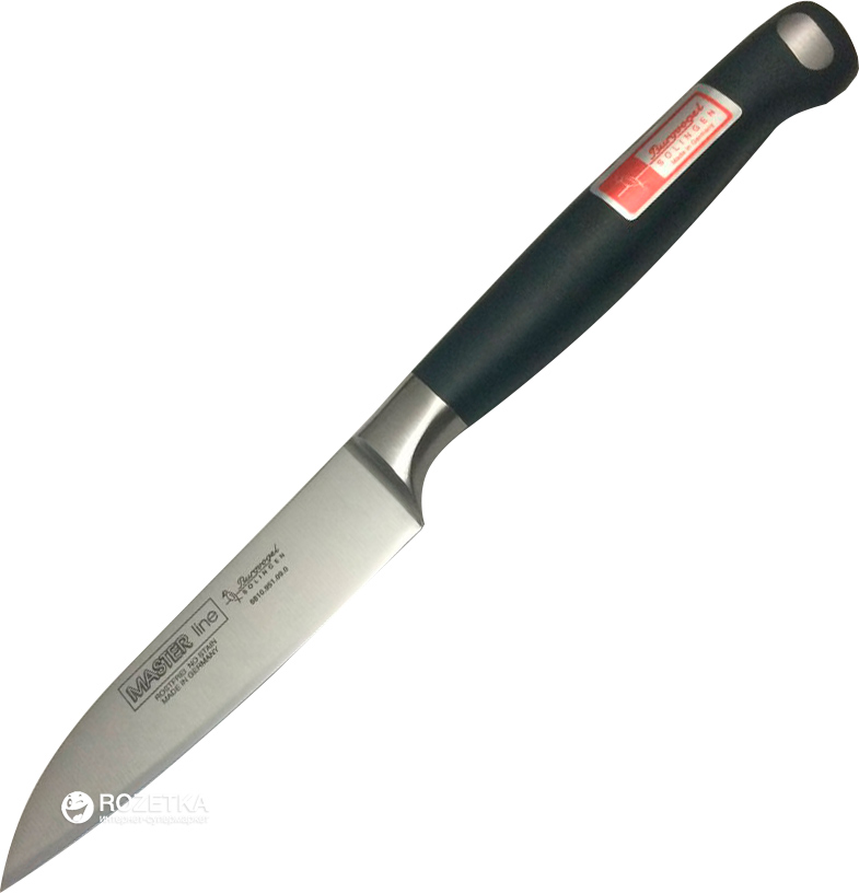 Профессиональный нож Solingen Master Line для овощей 100 мм Черный (6910.951.10)
Профессиональный нож Solingen Master Line для овощей 100 мм Черный (6910.951.10)