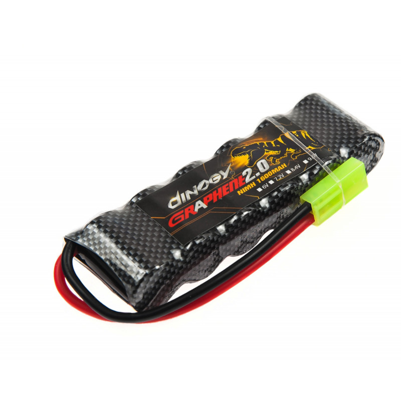 Аккумулятор Dinogy NiMH 2/3A 1600mAh 7.2V 17x32x100мм Mini Tamiya (DLH-6S1600P-MT)
Аккумулятор Dinogy NiMH 2/3A 1600mAh 7.2V 17x32x100мм Mini Tamiya (DLH-6S1600P-MT)