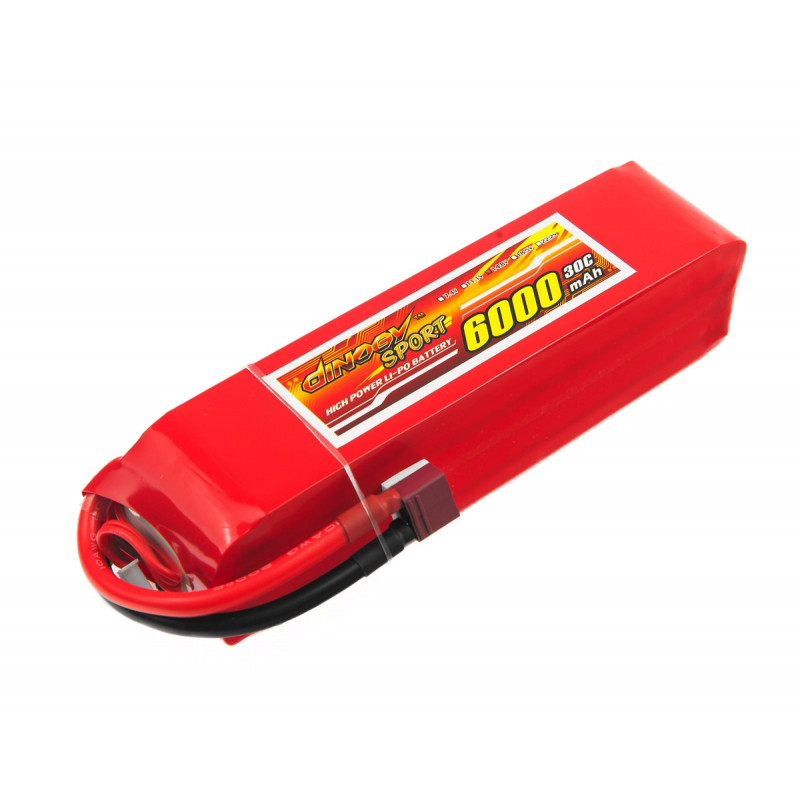 Аккумулятор Dinogy Li-Pol 6000mAh 14.8V 4S 30C 40x41x162мм T-Plug (DLC-4S6000D-T)
Аккумулятор Dinogy Li-Pol 6000mAh 14.8V 4S 30C 40x41x162мм T-Plug (DLC-4S6000D-T)