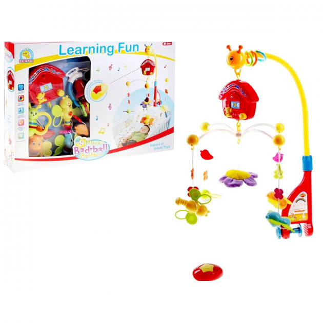 Мобиль-карусель Joy Toy «Активный малыш» 7308 для кроватки на радиоуправлении
Мобиль-карусель Joy Toy «Активный малыш» 7308 для кроватки на радиоуправлении