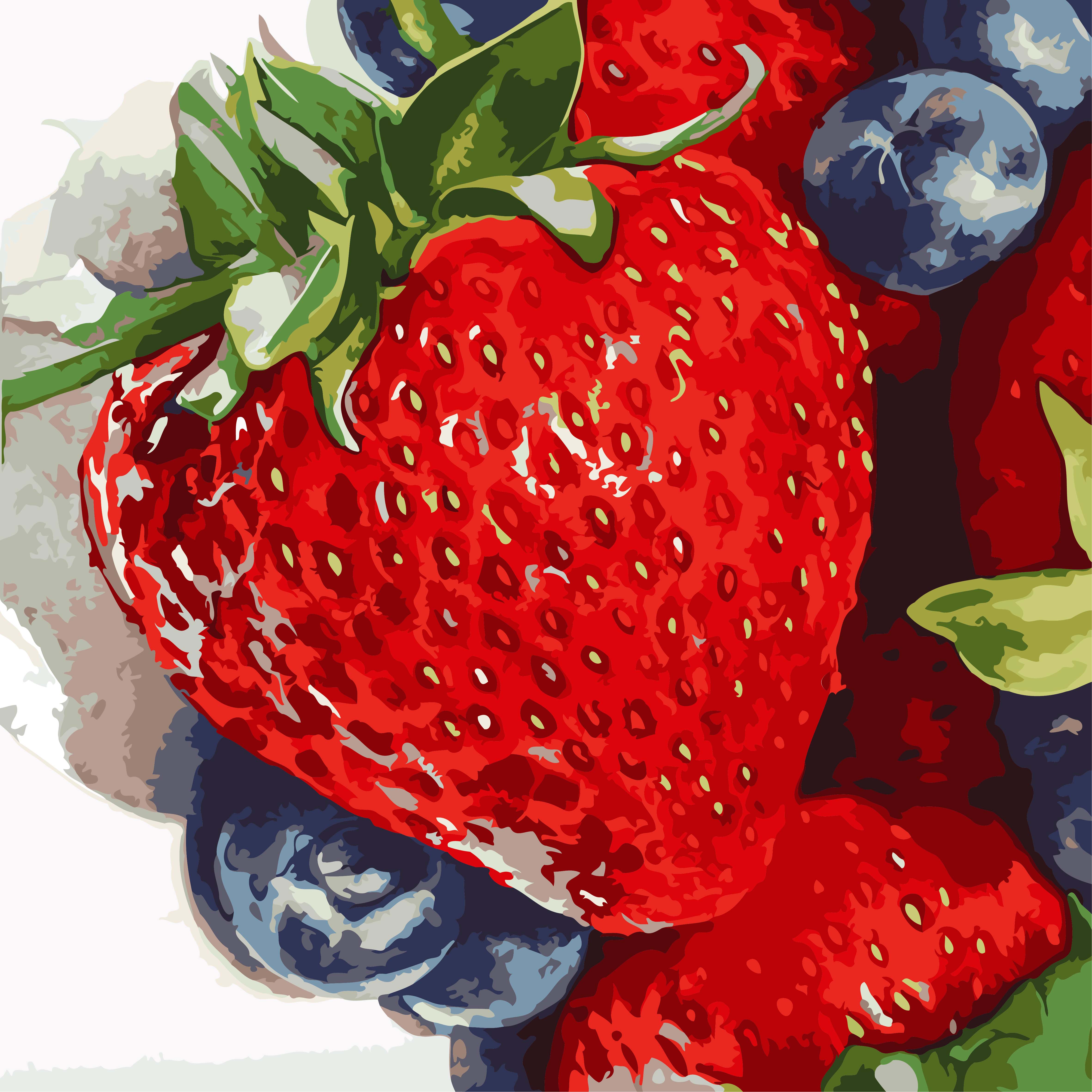 Картина по номерам "Ягоды" 40*40см (AS0812)
Картина по номерам "Ягоды" 40*40см (AS0812)