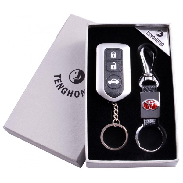 Подарочный набор (TOYOTA) 2в1 Зажигалка, Брелок №4430-6
Подарочный набор (TOYOTA) 2в1 Зажигалка, Брелок №4430-6