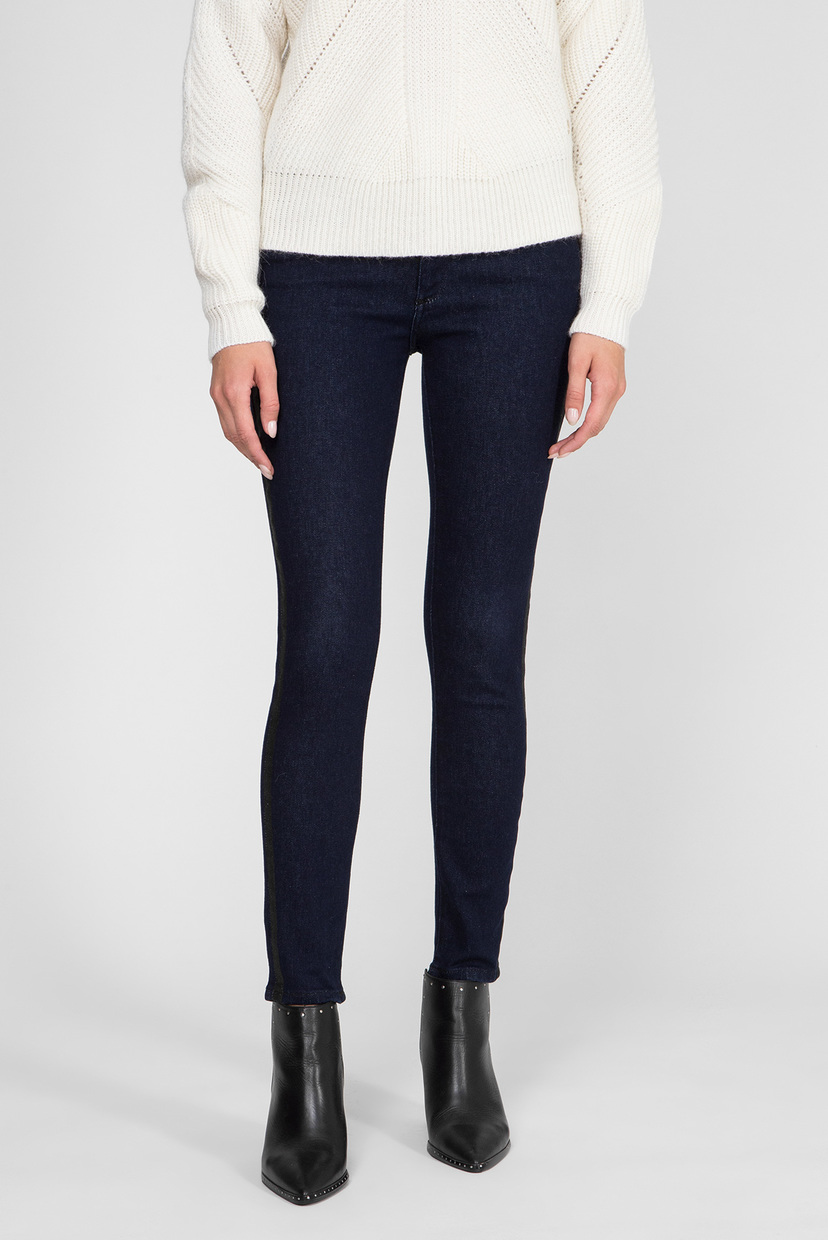 Женские темно-синие джинсы 206 S.SKINNY DENIM 80'S Trussardi Jeans 27 56J00008-1T003155
Женские темно-синие джинсы 206 S.SKINNY DENIM 80'S Trussardi Jeans 27 56J00008-1T003155