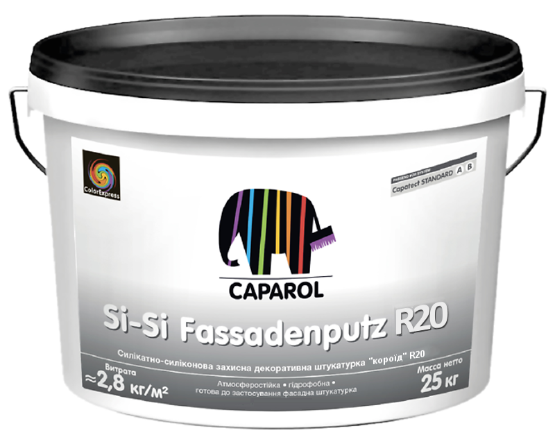 Штукатурка силикат-силиконовая CAPATECT STANDART SI-SI FASSADENPUTZ R20 "короед" белая 25кг
Штукатурка силикат-силиконовая CAPATECT STANDART SI-SI FASSADENPUTZ R20 "короед" белая 25кг