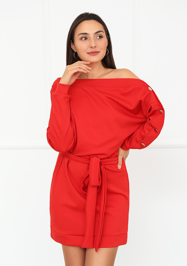 Платье с поясом Fashion Girl "Enigma" - красный, Платье с поясом Fashion Girl "Enigma" 42-44 красный
Платье с поясом Fashion Girl "Enigma" - красный, Платье с поясом Fashion Girl "Enigma" 42-44 красный