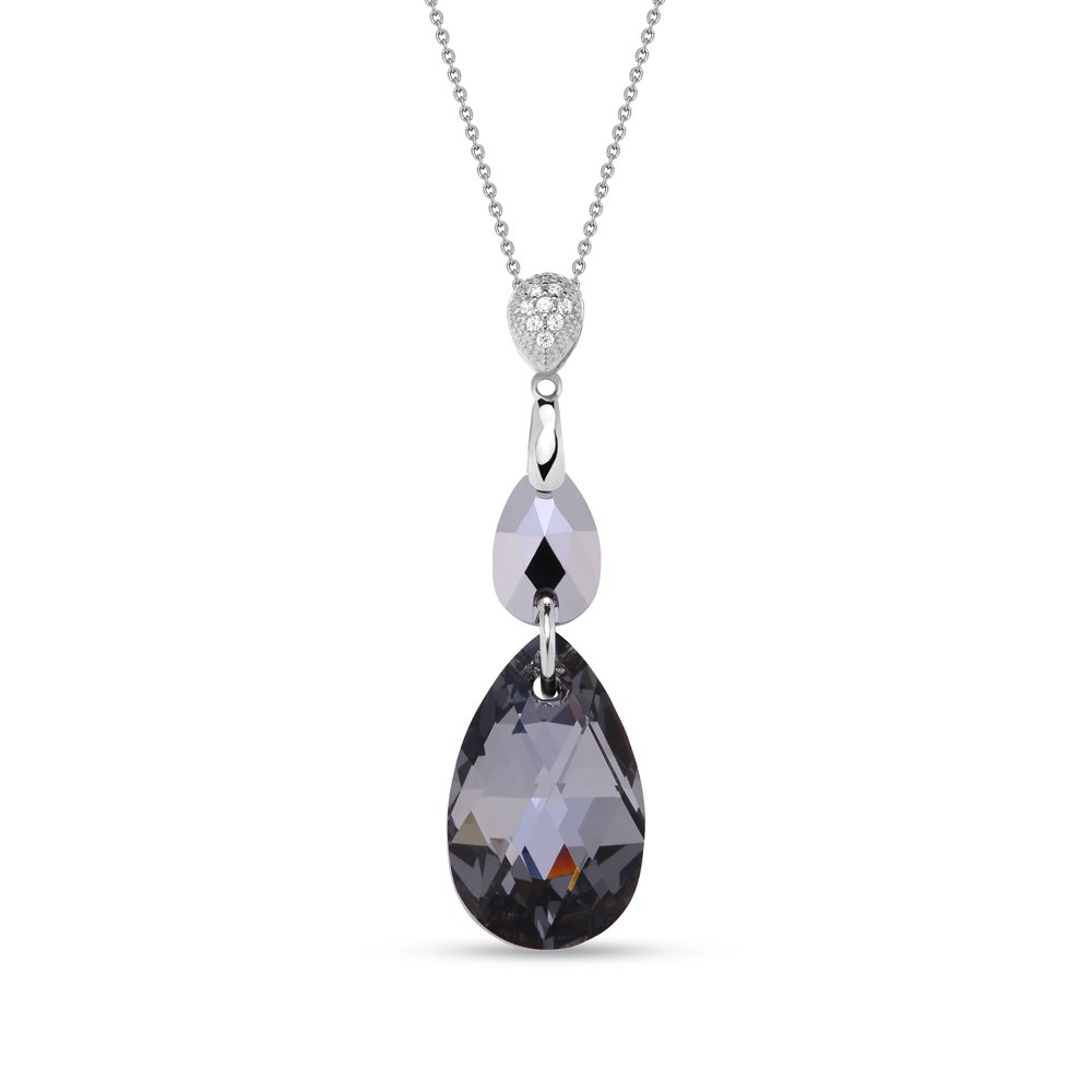 Серебряный кулон c цепочкой SPARK Double Drop со Swarovski модели NC323061061CHSN
Серебряный кулон c цепочкой SPARK Double Drop со Swarovski модели NC323061061CHSN