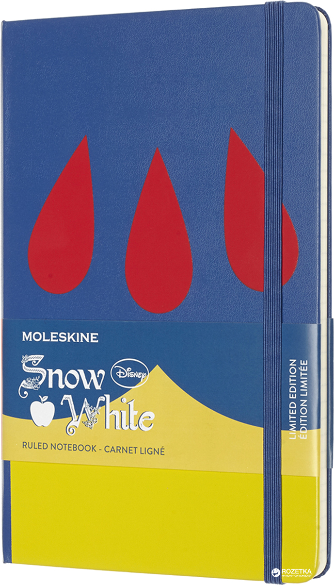 Записная книга Moleskine Белоснежка 13 х 21 см 240 страниц в линейку Платье (8058341710340) 
Записная книга Moleskine Белоснежка 13 х 21 см 240 страниц в линейку Платье (8058341710340)