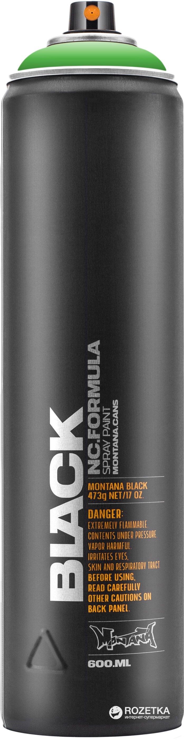 Нитро краска-спрей Montana BLK P6000 Зеленый (Power Green) 400 мл (4048500264429)
Нитро краска-спрей Montana BLK P6000 Зеленый (Power Green) 400 мл (4048500264429)