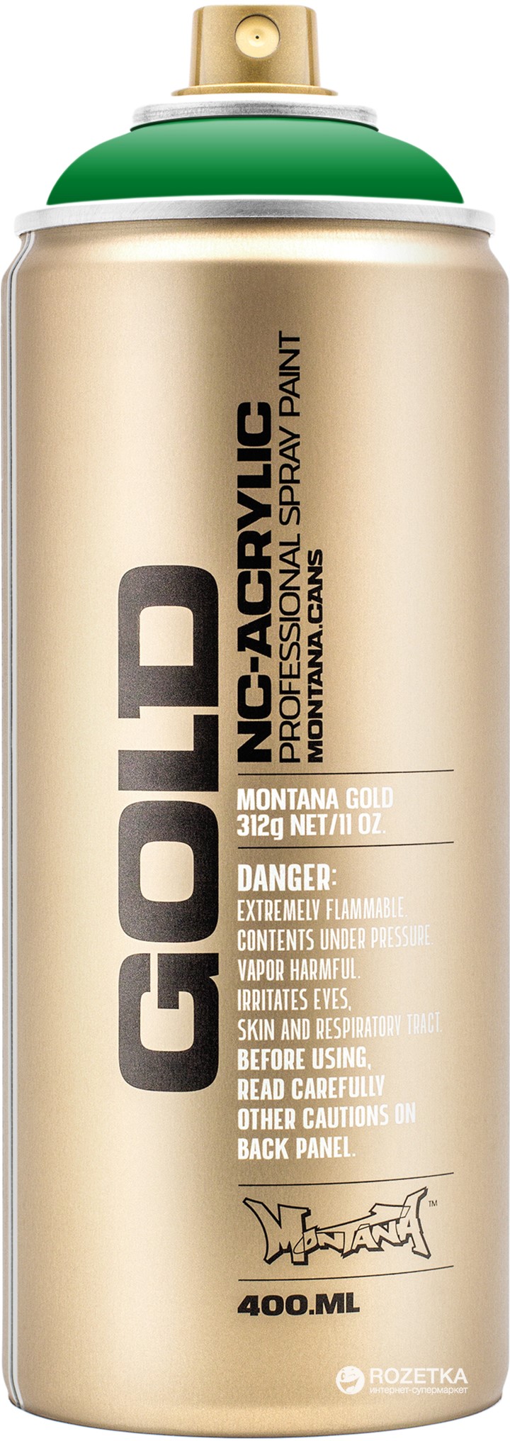Акриловая краска-спрей Montana Gold 6050 Зелень 400 мл (Greenery) (4048500285073)
Акриловая краска-спрей Montana Gold 6050 Зелень 400 мл (Greenery) (4048500285073)