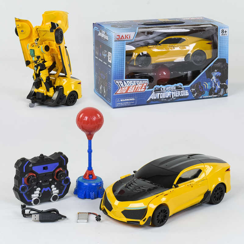 Машина-трансформер на радиоуправлении JAKI Автобот-боксер TT687 свет звук
Машина-трансформер на радиоуправлении JAKI Автобот-боксер TT687 свет звук