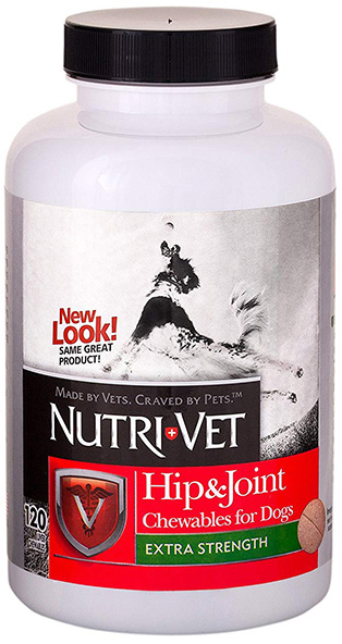 Добавка Nutri-Vet Hip&Joint Extra 2 уровень хондроитин-глюкозамин для связок и суставов с МСМ для собак 120 табл
Добавка Nutri-Vet Hip&Joint Extra 2 уровень хондроитин-глюкозамин для связок и суставов с МСМ для собак 120 табл