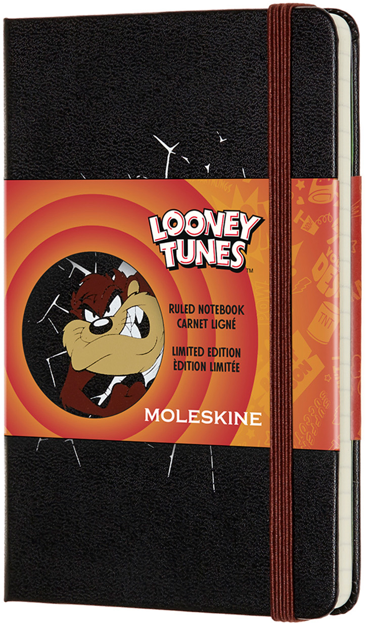 Записная книга Moleskine Looney Tunes 9 х 14 см 192 страницы в линейку Тасманский дьявол (8058647621098) 
Записная книга Moleskine Looney Tunes 9 х 14 см 192 страницы в линейку Тасманский дьявол (8058647621098)