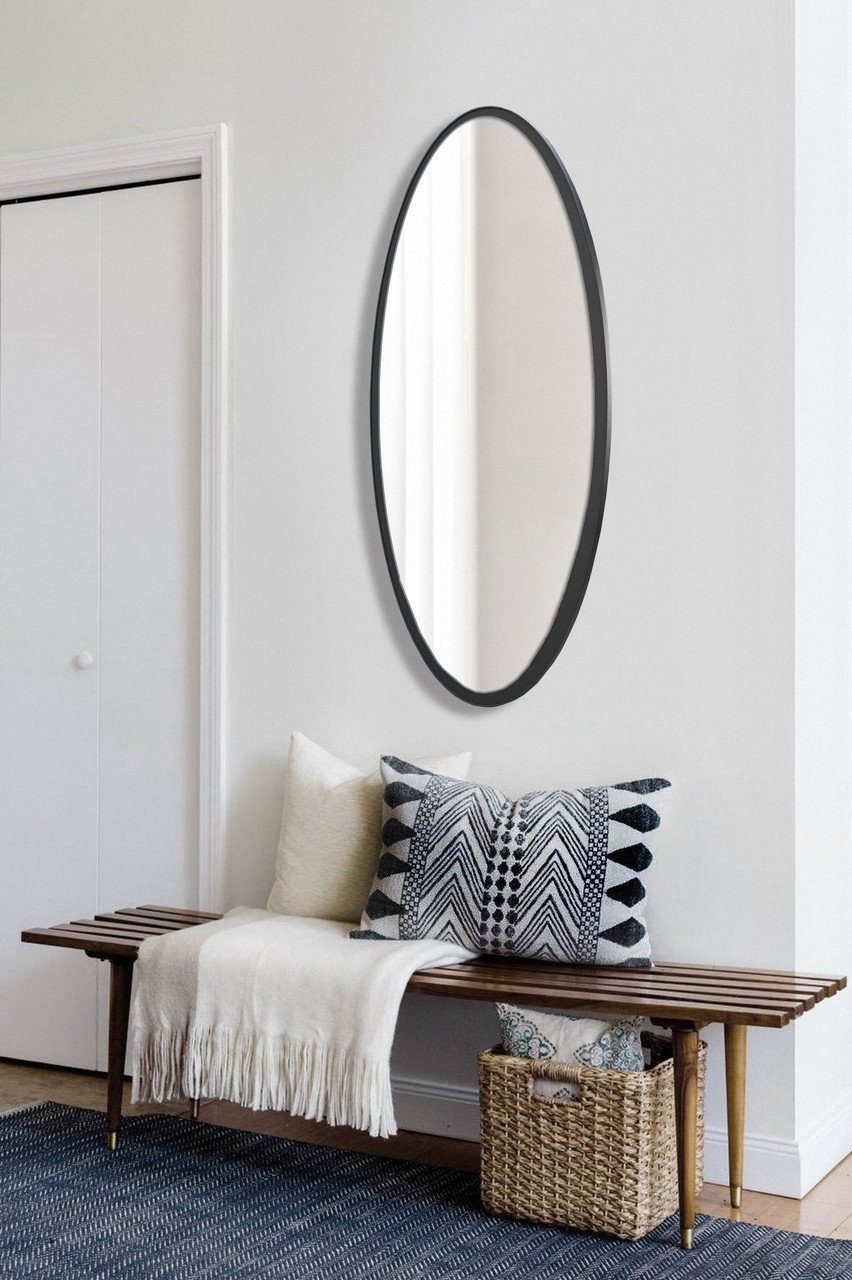 Зеркало овальное настенное 130 х 60 см на основе ЛДСП (ZR1 черный)
Зеркало овальное настенное 130 х 60 см на основе ЛДСП (ZR1 черный)