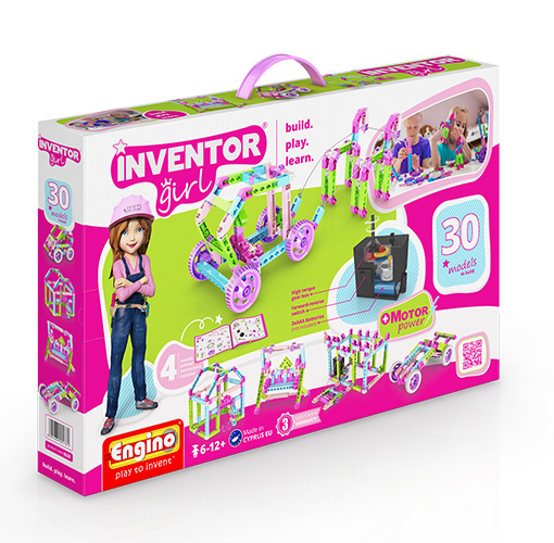Конструктор Engino Inventor Princess Motorized 30 в 1 с электродвигателем (IG30)
Конструктор Engino Inventor Princess Motorized 30 в 1 с электродвигателем (IG30)
