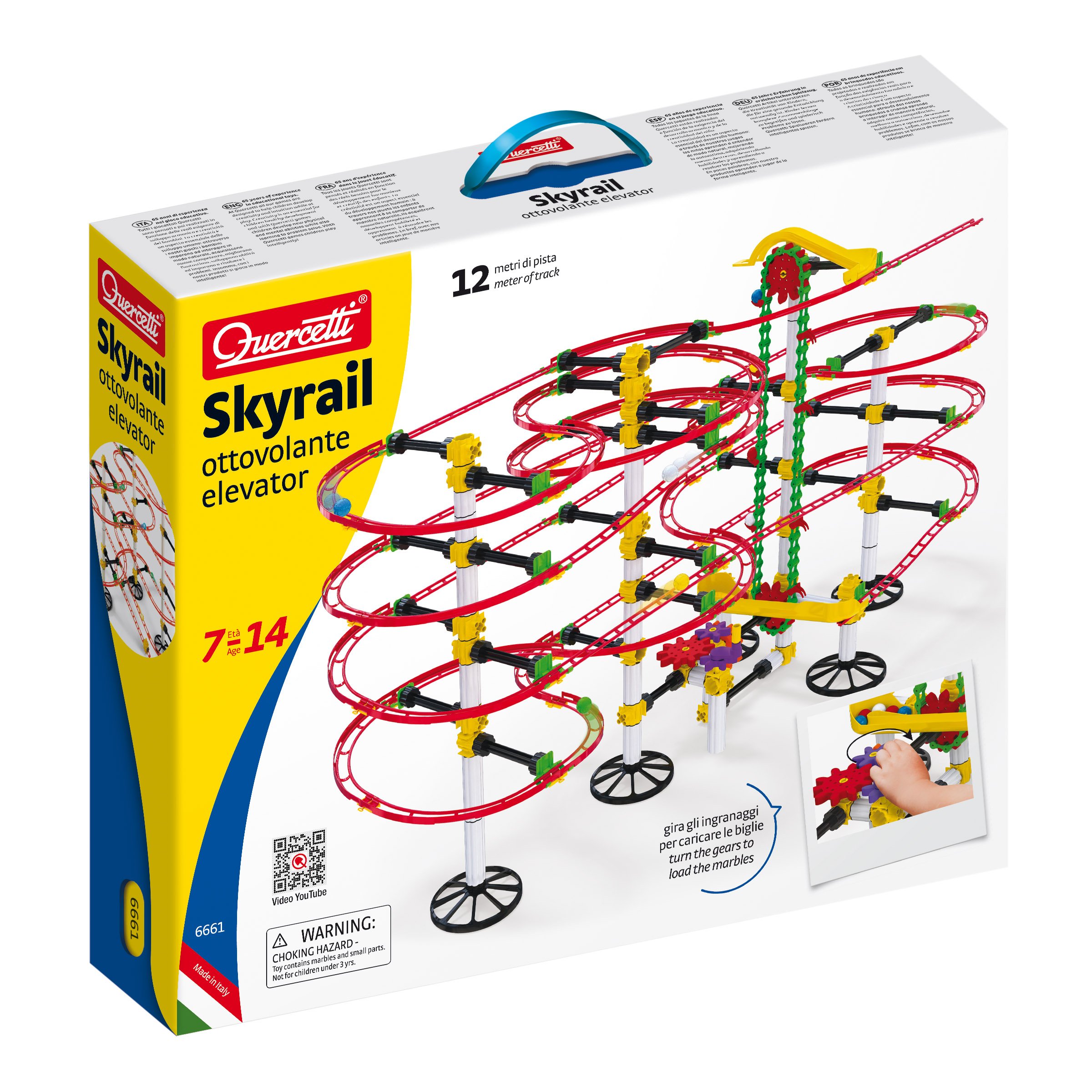 Конструктор Quercetti Трекбол Skyrail Ottovolante Elevator (040-6661) 360 деталей
Конструктор Quercetti Трекбол Skyrail Ottovolante Elevator (040-6661) 360 деталей