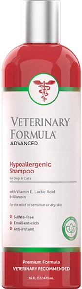 Шампунь Гипоаллергенный Veterinary Formula Hypoallergenic для кошек и собак 473 мл
Шампунь Гипоаллергенный Veterinary Formula Hypoallergenic для кошек и собак 473 мл