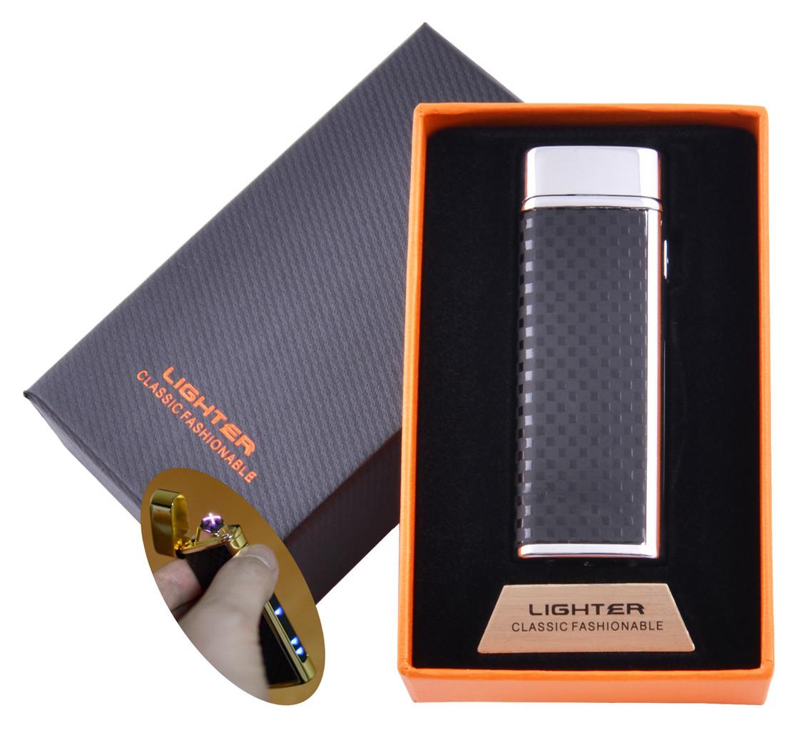 Электроимпульсная зажигалка в подарочной коробке LIGHTER (USB) №HL-128 Silver Lighter
Электроимпульсная зажигалка в подарочной коробке LIGHTER (USB) №HL-128 Silver Lighter