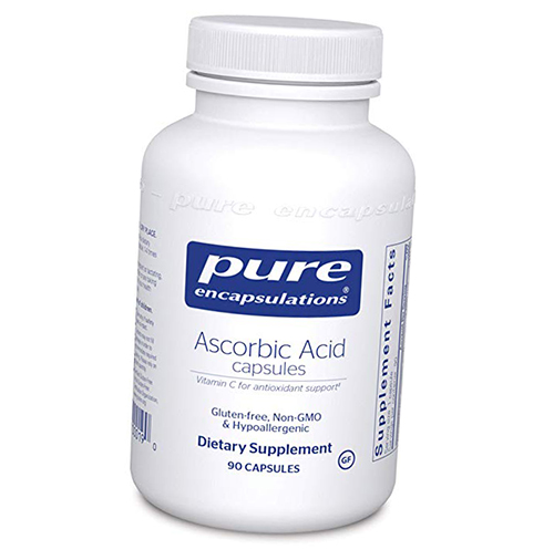 Витамин С, Аскорбиновая кислота, Ascorbic Acid, Pure Encapsulations 90капс (36361055)
Витамин С, Аскорбиновая кислота, Ascorbic Acid, Pure Encapsulations 90капс (36361055)