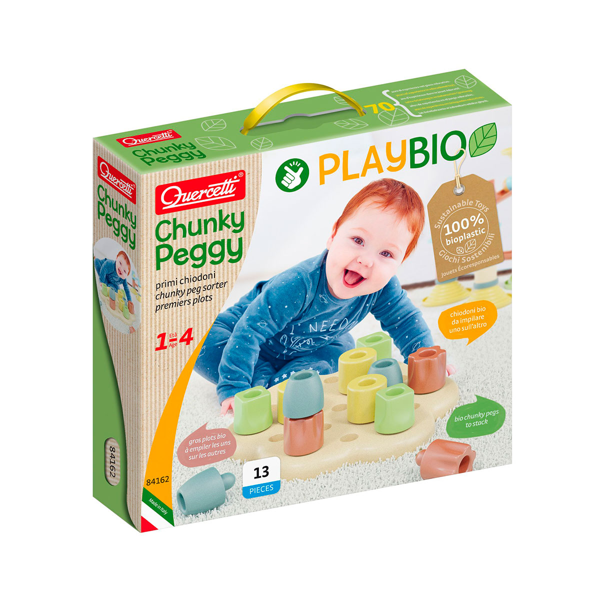 Мозаика серии "Play Bio" - ГЕОМЕТРИЯ МАКСИ CHUNKY PEGGY (большие фишки (12 шт.) + доска)
Мозаика серии "Play Bio" - ГЕОМЕТРИЯ МАКСИ CHUNKY PEGGY (большие фишки (12 шт.) + доска)