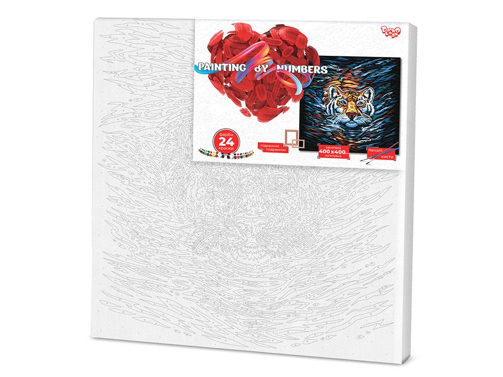 Картина по номерам Danko Toys креативна творчість Painting by numbers 40см*40см економ №3 Тигр
Картина по номерам Danko Toys креативна творчість Painting by numbers 40см*40см економ №3 Тигр