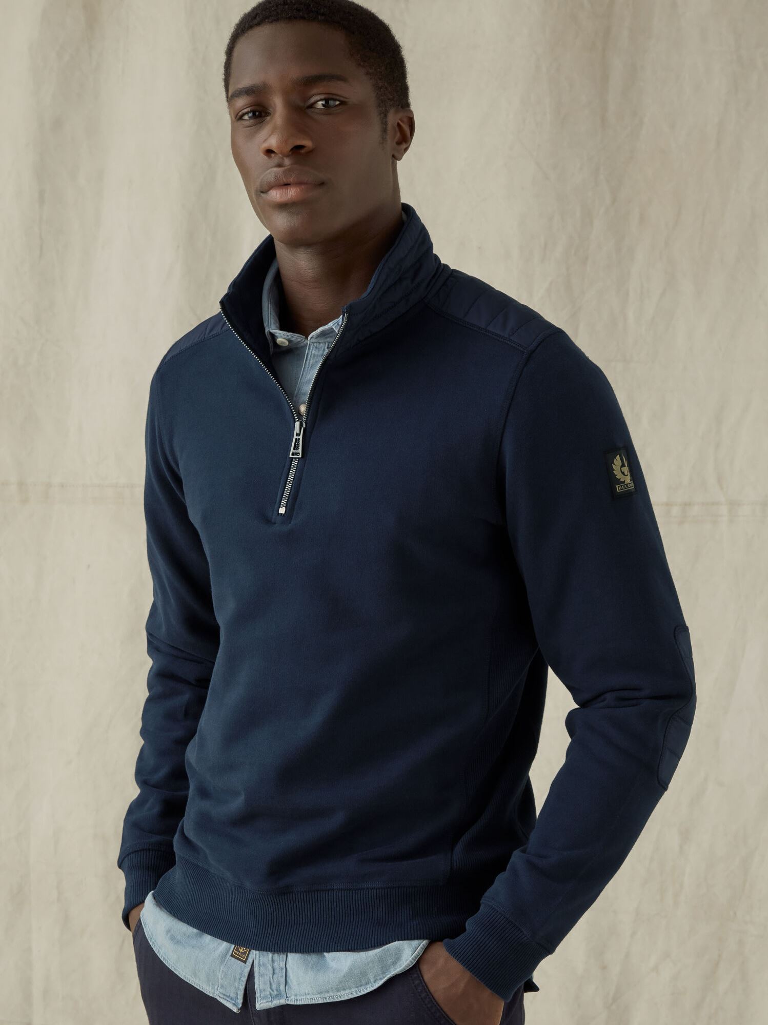 Хлопковый свитшот Belstaff B000143683 Синий, Хлопковый свитшот Belstaff B000143683 XL Синий
Хлопковый свитшот Belstaff B000143683 Синий, Хлопковый свитшот Belstaff B000143683 XL Синий