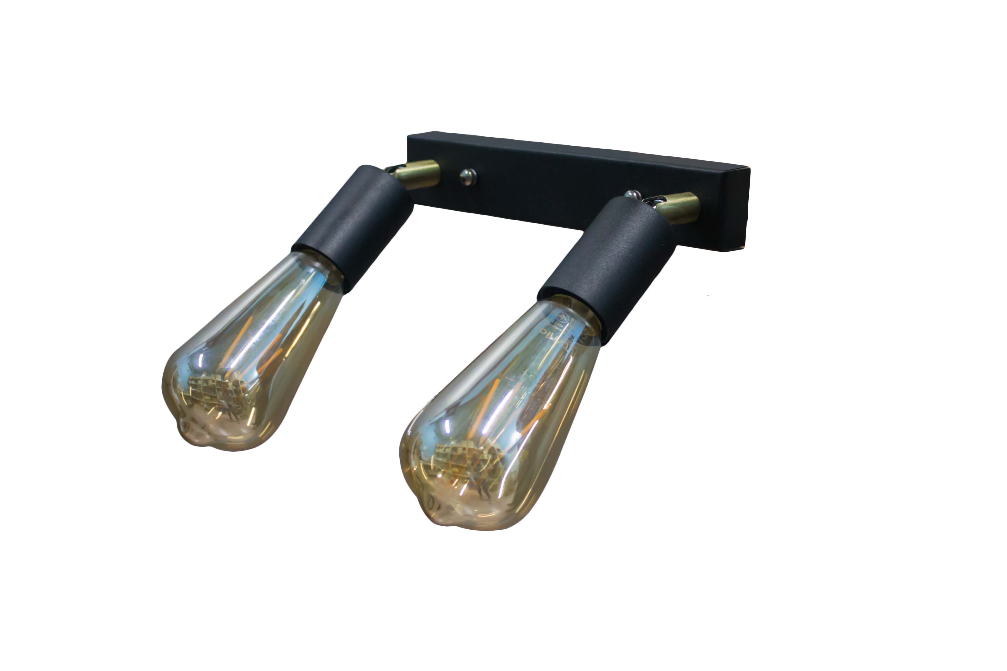 Светильник настенный бра 100lamp Loft Е-27, планка, металл, наклонный механизм (NL 1222-2)
Светильник настенный бра 100lamp Loft Е-27, планка, металл, наклонный механизм (NL 1222-2)