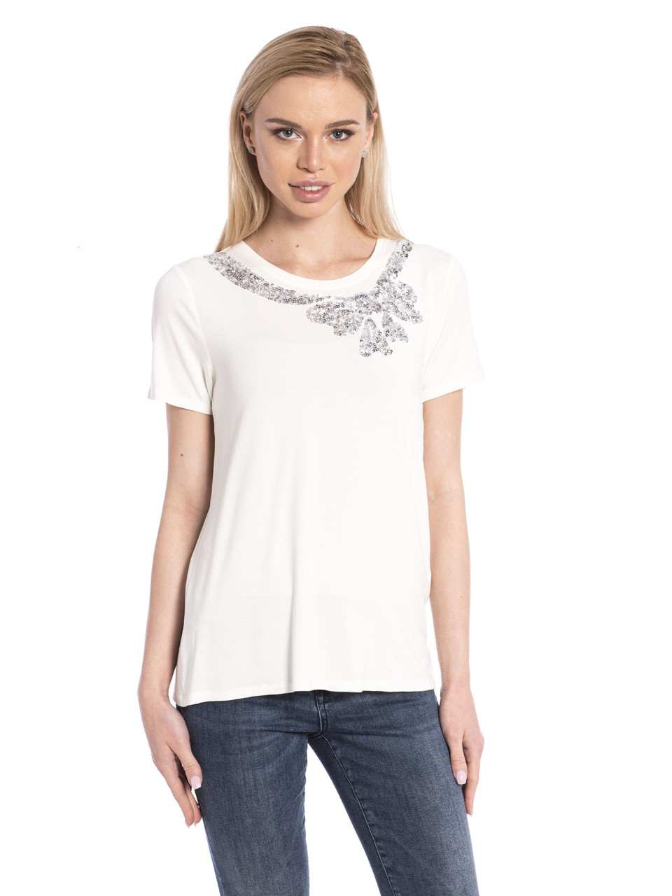 Футболка LC Waikiki Белая (LCW Woman -1034-1, Футболка LC Waikiki M Белая (LCW Woman -1034-1)
Футболка LC Waikiki Белая (LCW Woman -1034-1, Футболка LC Waikiki M Белая (LCW Woman -1034-1)