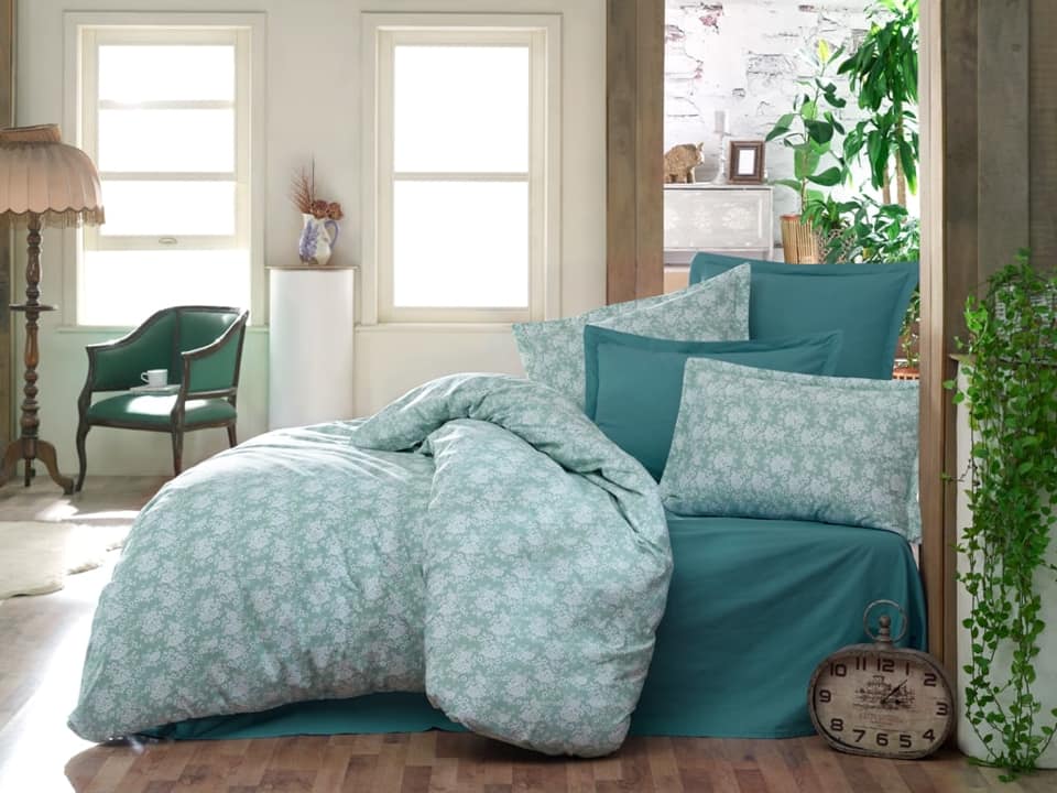 Постельное белье CottonTwill турецкое Мармарис, цветы на зелёном Двойной комплект
Постельное белье CottonTwill турецкое Мармарис, цветы на зелёном Двойной комплект