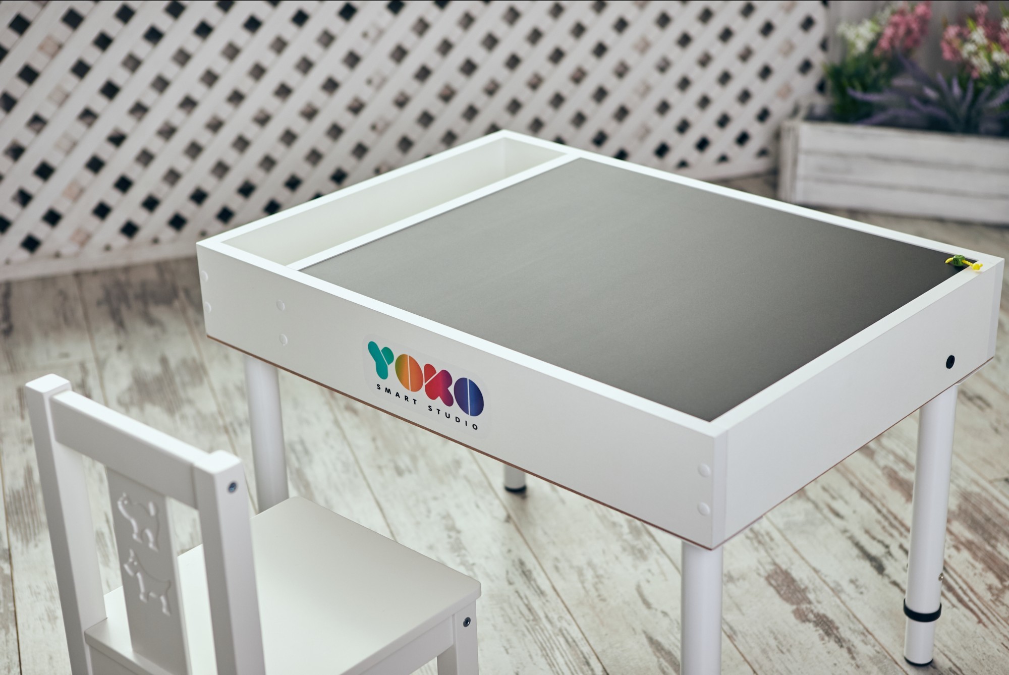 Дитячий світловий Yoko Standard Мапа світу та Грифель стіл для ігор та занять (5360861)
Дитячий світловий Yoko Standard Мапа світу та Грифель стіл для ігор та занять (5360861)