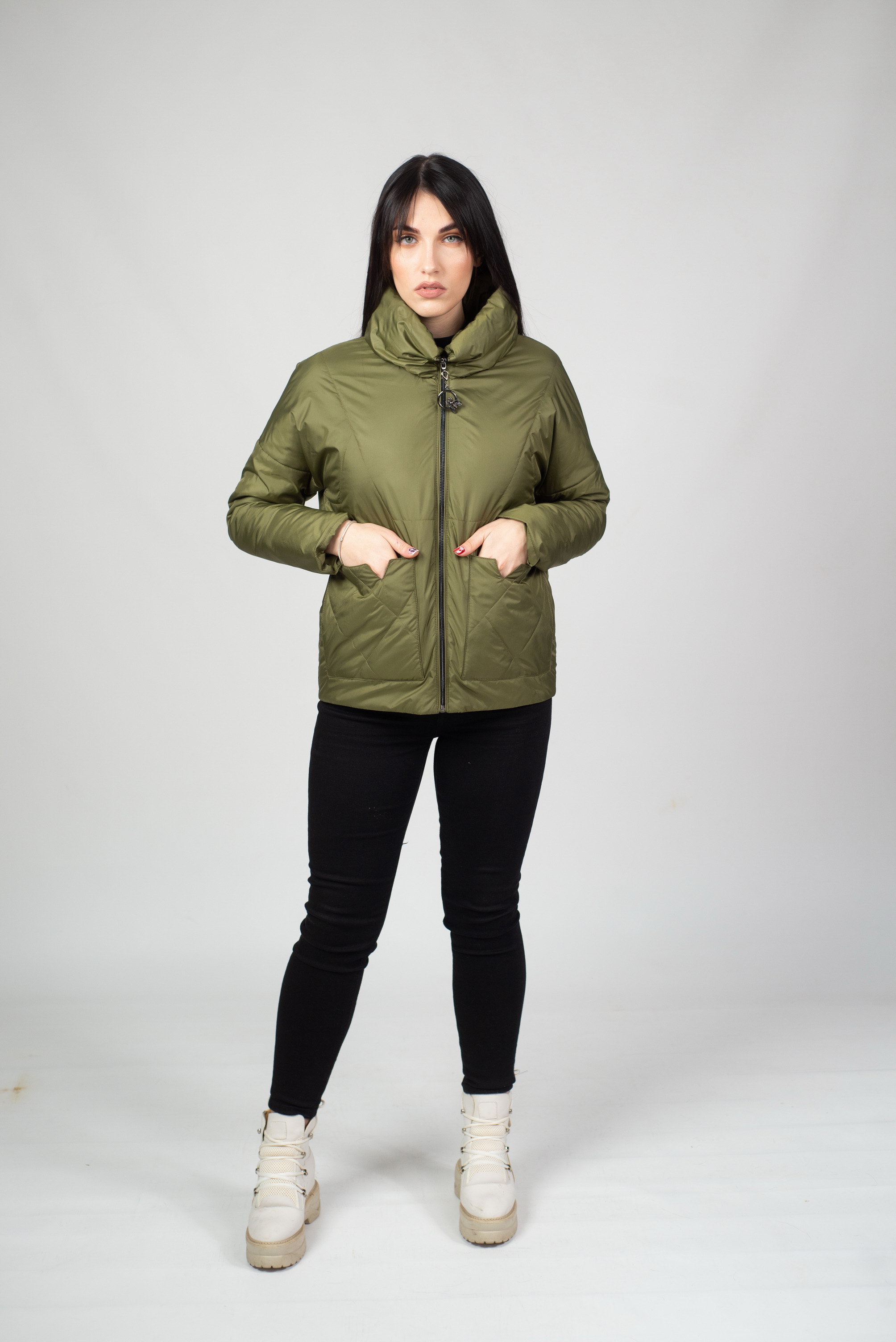 Куртка демисезонная L'Arcobaleno 24132S042C035 Хаки, Куртка демисезонная L'Arcobaleno 24132S042C035 42 Хаки
Куртка демисезонная L'Arcobaleno 24132S042C035 Хаки, Куртка демисезонная L'Arcobaleno 24132S042C035 42 Хаки