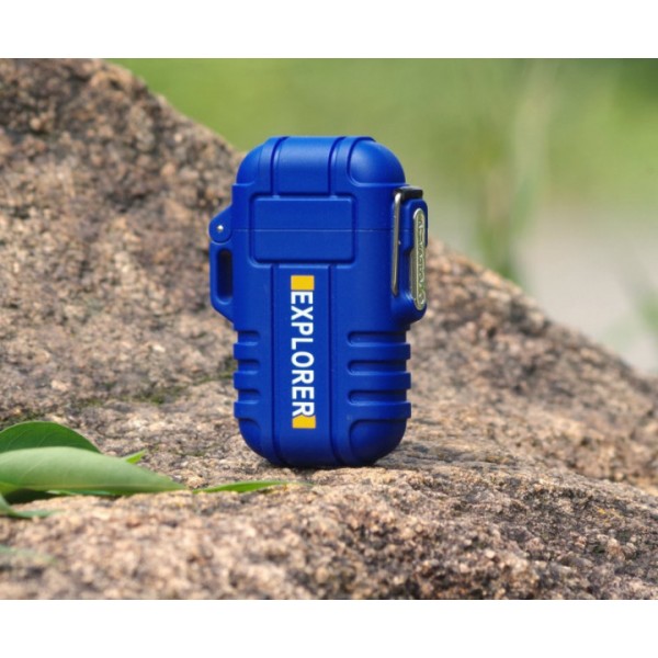 Электрическая USB импульсная зажигалка UKC EXPLORER с двойным электро импульсом в подарочной коробке Синяя
Электрическая USB импульсная зажигалка UKC EXPLORER с двойным электро импульсом в подарочной коробке Синяя