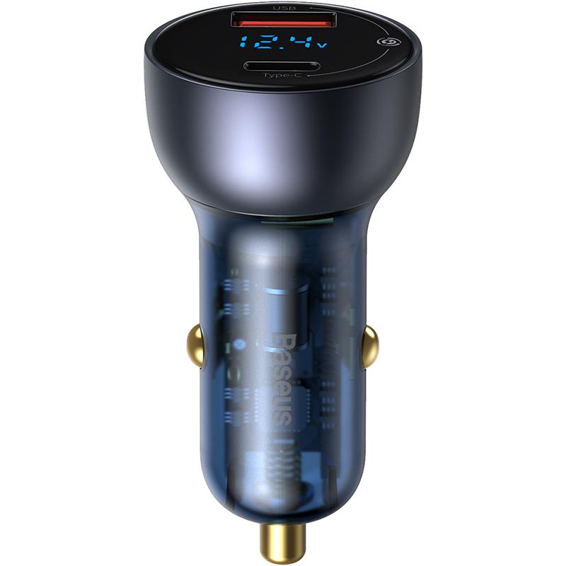 Автомобильное зарядное устройство 1USB + Type-C Baseus Particular PPS 65W (TZCCKX-0G) + Cable Type-C/Type-C 1m
Автомобильное зарядное устройство 1USB + Type-C Baseus Particular PPS 65W (TZCCKX-0G) + Cable Type-C/Type-C 1m