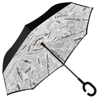 Зонт обратного сложения, антизонт, умный зонт, зонт наоборот Up Brella Белая Газета 151008
Зонт обратного сложения, антизонт, умный зонт, зонт наоборот Up Brella Белая Газета 151008
