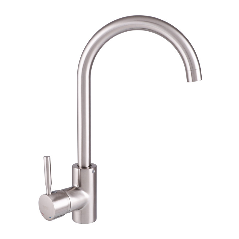 Смеситель для кухни Haiba HANS 011 нержавейка HB0167
Смеситель для кухни Haiba HANS 011 нержавейка HB0167