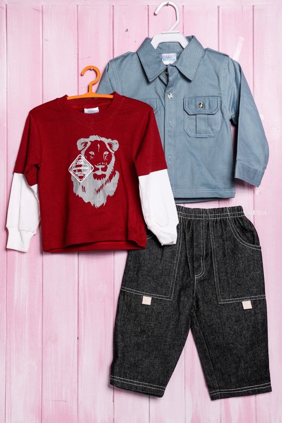 Комплект для мальчика: джемпер, рубашка и штанишки, хлопок For-Baby 80-92(см) Бирюзово-Чёрный микс (56384)
Комплект для мальчика: джемпер, рубашка и штанишки, хлопок For-Baby 80-92(см) Бирюзово-Чёрный микс (56384)