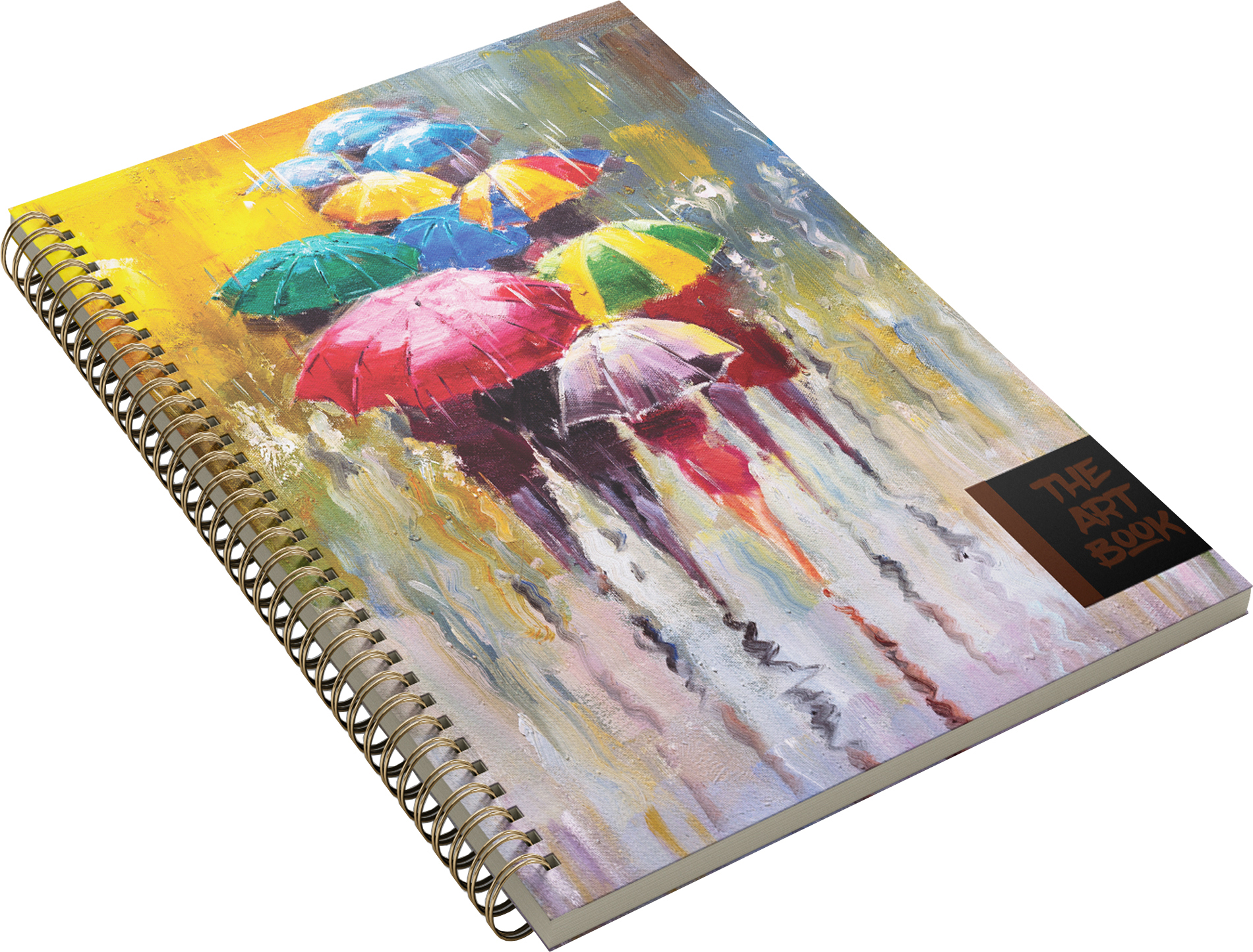 Блокнот Аркуш Зонтики В4 120 листов в клетку боковая спираль твердая обложка (1B1761) 
Блокнот Аркуш Зонтики В4 120 листов в клетку боковая спираль твердая обложка (1B1761)